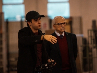 Backstage, Mattia Zanca e Valter Scavolini sul set Backstage, Mattia Zanca e Valter Scavolini sul set