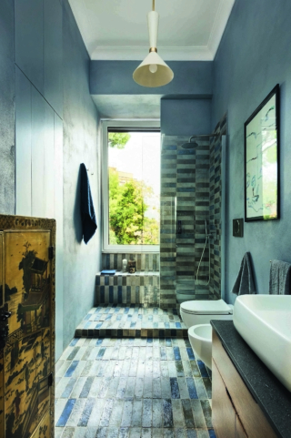 Smalto naturale di Little Greene
www.littlegreene.com
Piastrelle in cotto smaltato della collezione Terre Ossidate di Cotto Etrusco www.cottoetrusco.it
Lavabo
Shui
sanitari sospesi di Ceramica Cielo
www.ceramicacielo.it. Smalto naturale di Little Greene
www.littlegreene.com
Piastrelle in cotto smaltato della collezione Terre Ossidate di Cotto Etrusco www.cottoetrusco.it
Lavabo
Shui
sanitari sospesi di Ceramica Cielo
www.ceramicacielo.it.