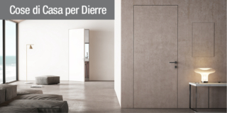 5 idee di arredo “a scomparsa”: porte filomuro Dierre, anche blindate, e pannelli tecnici dal design essenziale