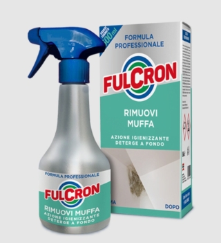 Fulcron Rimuovi Muffa è il detergente sbiancante pronto all’uso ideale per eliminare e prevenire la formazione di muffe, alghe, muschi e licheni in ambienti soggetti a elevata umidità o esposti agli agenti atmosferici. Grazie alla formula professionale ad azione rapida, è efficace anche contro annerimenti e macchie causate da umidità e inquinamento. È indicato sia per gli interni sia per gli esterni. Prezzo al pubblico: 6,75 euro. www.fulcron.it