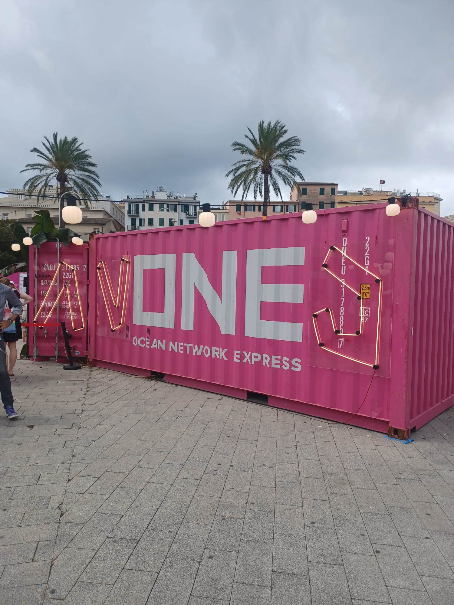 Genova Design Week container