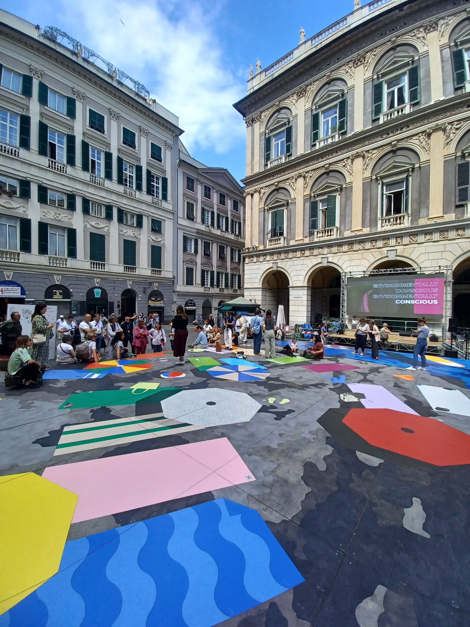 Genova Design week piazza