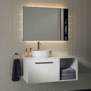 I.life di Ideal Standard è tondo, senza fori per la rubinetteria e il troppopieno. Viste le sue dimensioni compatte, Ø 40 cm, è ideale su mobili di misure ridotte. Bianco costa 133 euro + Iva. www.idealstandard.it I.life di Ideal Standard è tondo, senza fori per la rubinetteria e il troppopieno. Viste le sue dimensioni compatte, Ø 40 cm, è ideale su mobili di misure ridotte. Bianco costa 133 euro + Iva. www.idealstandard.it