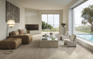 Reinterpreta il legno di noce Nobilis di Marazzi, gres porcellanato colorato in massa, disponibile nelle versioni Noce Classico, Noce Naturale e Noce Sbiancato. La resa estetica e tattile è elevata grazie alle tecnologie 3D Ink e Sublime Sync. Nel formato doga 22,5 x 180 cm costa 91 euro al mq + Iva. www.marazzi.it Reinterpreta il legno di noce Nobilis di Marazzi, gres porcellanato colorato in massa, disponibile nelle versioni Noce Classico, Noce Naturale e Noce Sbiancato. La resa estetica e tattile è elevata grazie alle tecnologie 3D Ink e Sublime Sync. Nel formato doga 22,5 x 180 cm costa 91 euro al mq + Iva. www.marazzi.it
