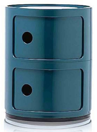 Il mobile della serie Componibili Classic di Kartell, in Abs colorato in massa, è un'icona del design contemporaneo. Proposto in numerosi colori e versioni, qui è nella misura Ø 32 x H 40 cm. Costa 112 euro. www.kartell.it Il mobile della serie Componibili Classic di Kartell, in Abs colorato in massa, è un'icona del design contemporaneo. Proposto in numerosi colori e versioni, qui è nella misura Ø 32 x H 40 cm. Costa 112 euro. www.kartell.it