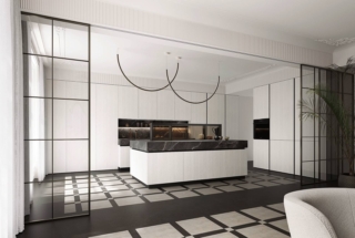 Il top di ceramica Infinity Andromeda della collezione
I Naturali di Ar-Tre, resistente
ed espressivo, qui si combina con le superfici delle ante Domus frassino laccato Bianco. www.ar-tre.it Il top di ceramica Infinity Andromeda della collezione
I Naturali di Ar-Tre, resistente
ed espressivo, qui si combina con le superfici delle ante Domus frassino laccato Bianco. www.ar-tre.it