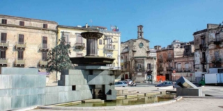 Overview,Of,Piazza,Fontana,(fountain,Square),In,The,Old,Town