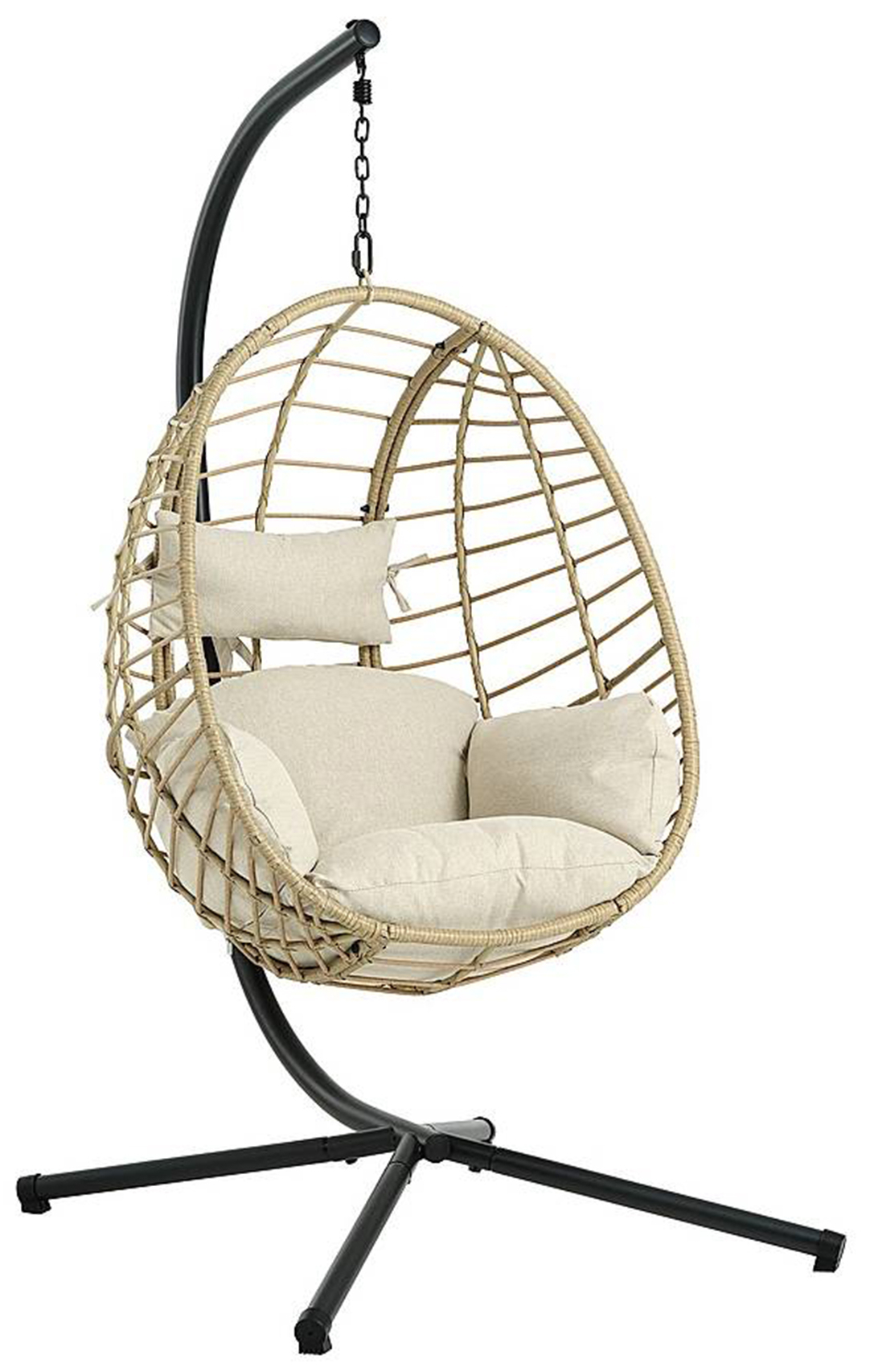 In acciaio e polyrattan, la poltrona Bork di Jysk ha cuscini di alta qualità con fodera resistente strutturata. Misura L 96 x P 124 x H 192 cm; costa 199 euro. www.jysk.it