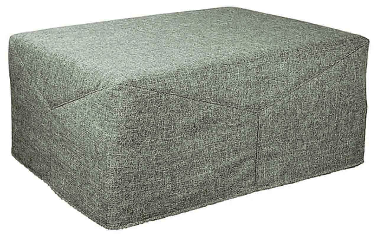 Materasso pieghevole in schiuma e base in multistrato per Big Pouf Y di Perdormire con rivestimento sfoderabile in microfibra lavabile. Misura L 75 x P 100 x H 33 cm (chiuso); L 75 x P 195 x H 33 cm (aperto). Costa 419 euro. www.perdormire.com