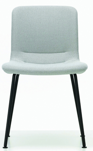 Gambe in tubolare d'acciaio con finitura a polvere e rivestimento in tessuto per Hal Soft Tube Stackable di Vitra, design Jasper Morrison, impilabile fino a 6 sedie. Misura L 57 x P 54 x H 48 cm. Costa a partire da 545 euro + Iva. www.vitra.com Gambe in tubolare d'acciaio con finitura a polvere e rivestimento in tessuto per Hal Soft Tube Stackable di Vitra, design Jasper Morrison, impilabile fino a 6 sedie. Misura L 57 x P 54 x H 48 cm. Costa a partire da 545 euro + Iva. www.vitra.com