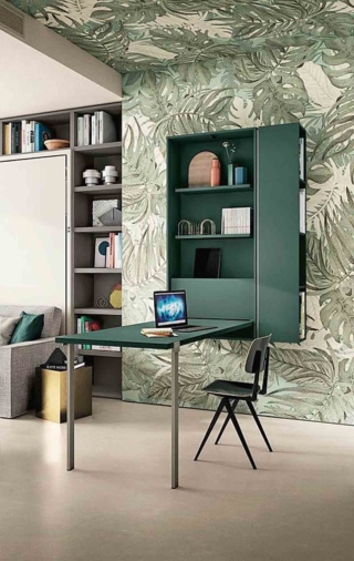 Fa parte del sistema Wally Plus di Clei il modulo workstation con tavolo/scrivania dall'apertura a ribalta. Misura L 71,9 x P 25/162 x H 153,5/213,5 cm. Costa da 1.300,52 euro. www.clei.it Fa parte del sistema Wally Plus di Clei il modulo workstation con tavolo/scrivania dall'apertura a ribalta. Misura L 71,9 x P 25/162 x H 153,5/213,5 cm. Costa da 1.300,52 euro. www.clei.it