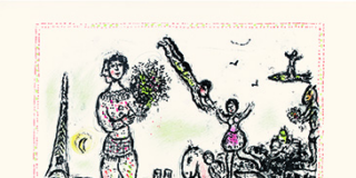 Ulassai, Chagall con Maria Lai Ulassai, Chagall con Maria Lai