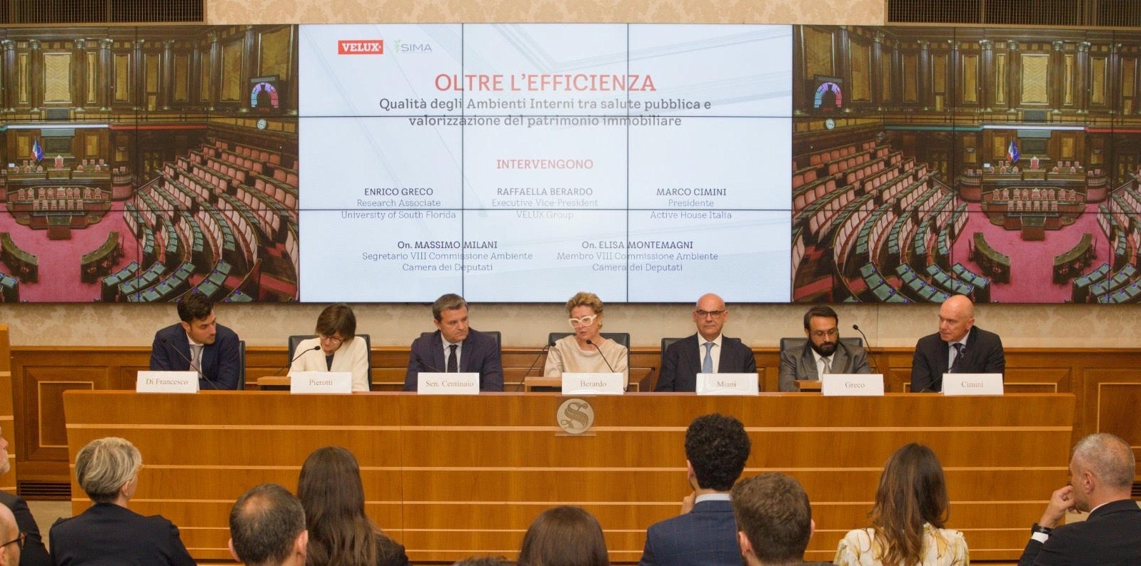 VELUX e SIMA, Società Italiana di Medicina Ambientale, al Senato: un incontro per migliorare il benessere negli spazi abitativi