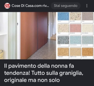 articolo google dicover pavimento della nonna graniglia articolo google dicover pavimento della nonna graniglia