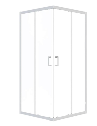 Il box doccia con porta scorrevole ad angolo Indigo di OBI ha vetro trasparente con spessore di 6 mm. Ha profili in alluminio con finitura cromata. Misura L 68 x P 80 x H 190 cm. Prezzo 175 euro. www.obi-italia.it Il box doccia con porta scorrevole ad angolo Indigo di OBI ha vetro trasparente con spessore di 6 mm. Ha profili in alluminio con finitura cromata. Misura L 68 x P 80 x H 190 cm. Prezzo 175 euro. www.obi-italia.it