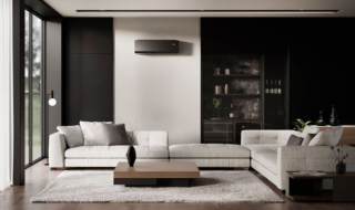 La finitura nero opaco di Lg Artcool™ AI Black si distingue per la sua identità essenziale e raffinata. La griglia inferiore, elemento distintivo del prodotto, introduce un equilibrio tra forma e funzione: da un lato arricchisce il profilo con un segno grafico sofisticato, dall’altro consente una diffusione dell’aria ampia e avvolgente, che supera i 180° e attenua la percezione del flusso diretto. Alla base del funzionamento c’è un sistema di Intelligenza Artificiale progettato per apprendere le abitudini di utilizzo dell’utente, modulando nel tempo le impostazioni operative in funzione delle reali esigenze di comfort. Allo stesso modo, la funzione Soft Air attiva un flusso d’aria indiretto e silenzioso quando la stanza è arrivata alla temperatura ideale. È disponibile da 9.000 e 12.000 BTU. Da 9.000 BTU, prezzo 1.249 euro. www.lg.com La finitura nero opaco di Lg Artcool™ AI Black si distingue per la sua identità essenziale e raffinata. La griglia inferiore, elemento distintivo del prodotto, introduce un equilibrio tra forma e funzione: da un lato arricchisce il profilo con un segno grafico sofisticato, dall’altro consente una diffusione dell’aria ampia e avvolgente, che supera i 180° e attenua la percezione del flusso diretto. Alla base del funzionamento c’è un sistema di Intelligenza Artificiale progettato per apprendere le abitudini di utilizzo dell’utente, modulando nel tempo le impostazioni operative in funzione delle reali esigenze di comfort. Allo stesso modo, la funzione Soft Air attiva un flusso d’aria indiretto e silenzioso quando la stanza è arrivata alla temperatura ideale. È disponibile da 9.000 e 12.000 BTU. Da 9.000 BTU, prezzo 1.249 euro. www.lg.com