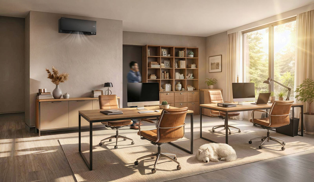 Air Master di Hisense grazie all’Intelligenza Artificiale e alla tecnologia Smart Eye Pro, rileva presenza e movimenti nella stanza, regolando automaticamente flusso, direzione e intensità dell’aria. Il sistema Multi Angle Airflow garantisce inoltre una distribuzione uniforme, mentre la tecnologia HI-NANO e la funzione Dual Self-Cleaning migliorano la qualità dell’aria. Con un’efficienza energetica fino alla classe A+++ e una rumorosità fino a18 dB(A), Air Master unisce prestazioni elevate e silenziosità, consentendo il controllo da remoto per un’esperienza facilitata. Prezzo da rivenditore. www.hisense.com Air Master di Hisense grazie all’Intelligenza Artificiale e alla tecnologia Smart Eye Pro, rileva presenza e movimenti nella stanza, regolando automaticamente flusso, direzione e intensità dell’aria. Il sistema Multi Angle Airflow garantisce inoltre una distribuzione uniforme, mentre la tecnologia HI-NANO e la funzione Dual Self-Cleaning migliorano la qualità dell’aria. Con un’efficienza energetica fino alla classe A+++ e una rumorosità fino a18 dB(A), Air Master unisce prestazioni elevate e silenziosità, consentendo il controllo da remoto per un’esperienza facilitata. Prezzo da rivenditore. www.hisense.com