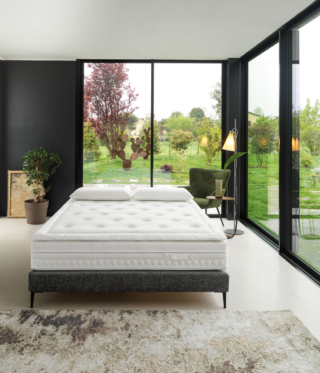 Materasso Ennerev della Collezione Hybrido (colore bianco antracite) Materasso Ennerev della Collezione Hybrido (colore bianco antracite)