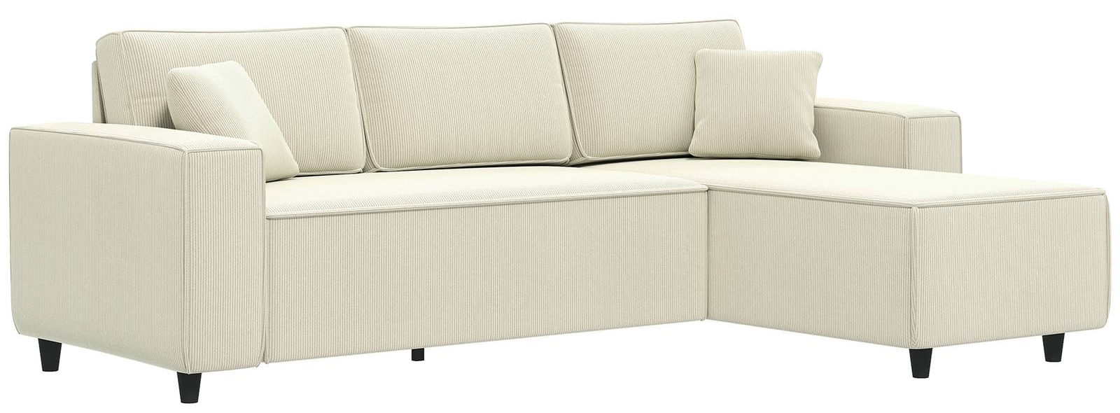 Il divano a tre posti con penisola di Homcom è rivestito in tessuto effetto velluto a coste. Misura L 241 x P 153 x H 83 cm. (in vendita su Aosom Italia, www.aosom.it) Il divano a tre posti con penisola di Homcom è rivestito in tessuto effetto velluto a coste. Misura L 241 x P 153 x H 83 cm. (in vendita su Aosom Italia, www.aosom.it)
