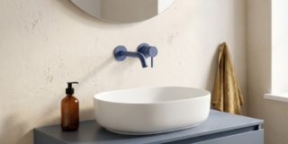 miscelatore per lavabo IlTondo violett blu di Carimali