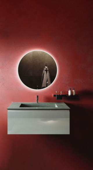 Il mobile lavabo sospeso bianco della serie RAK-JOY di RAK Ceramics con lavabo integrato è disponibile in 5 diverse finiture. Misura L 100 x 60 cm. Prezzo, Iva esclusa, 482 euro. www.rakceramics.com