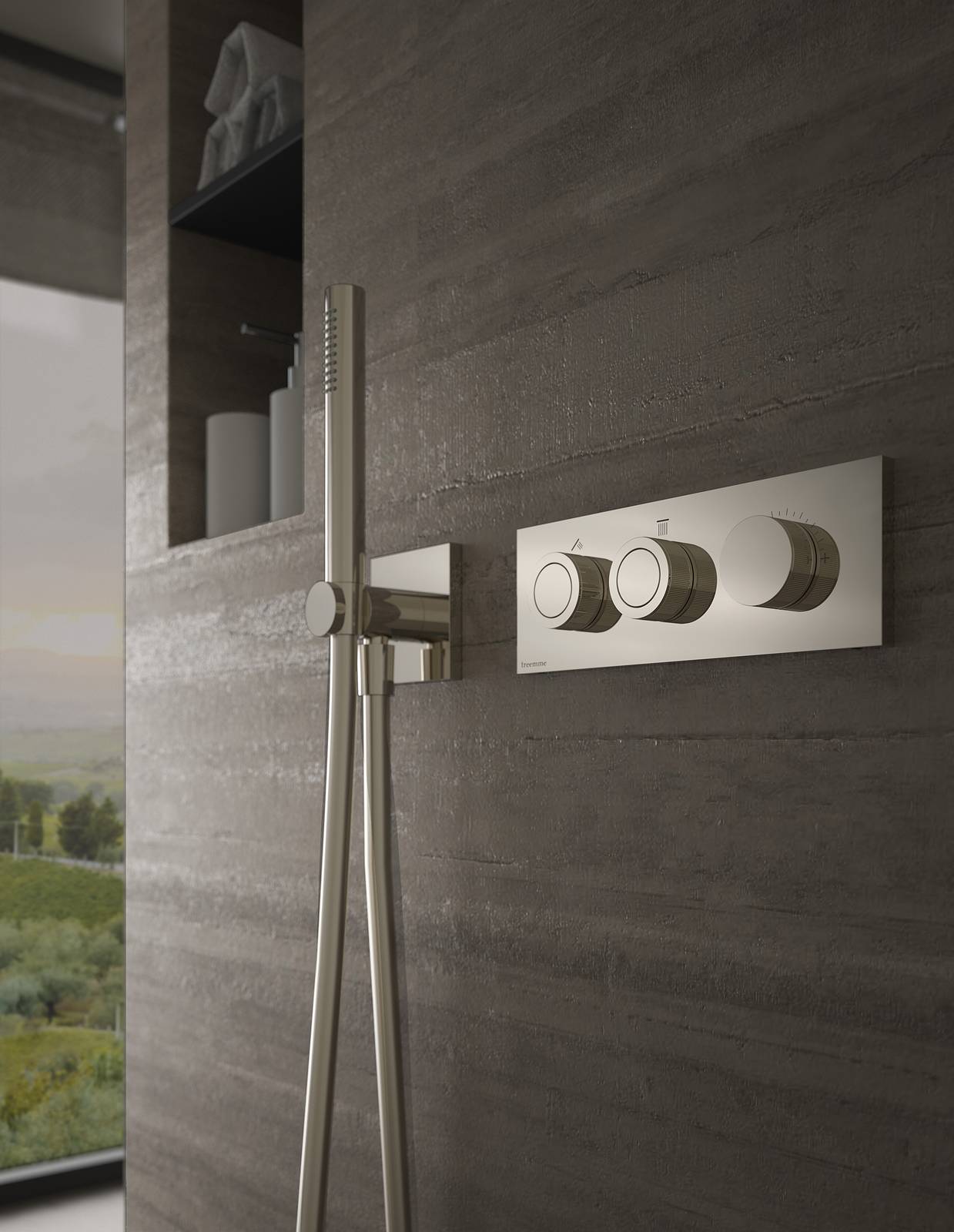 W-smart di Treemme (design Ufficio R&S Rubinetterie Treemme)