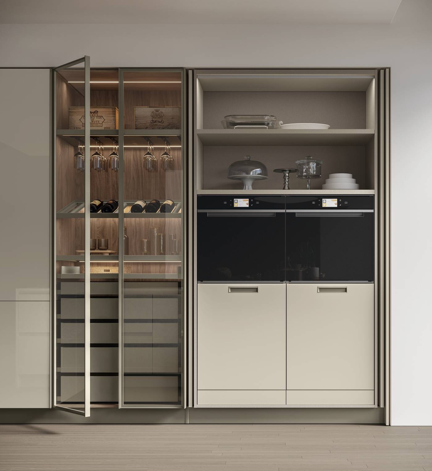 Cucina Aliant di Stosa vetrine Cucina Aliant di Stosa vetrine