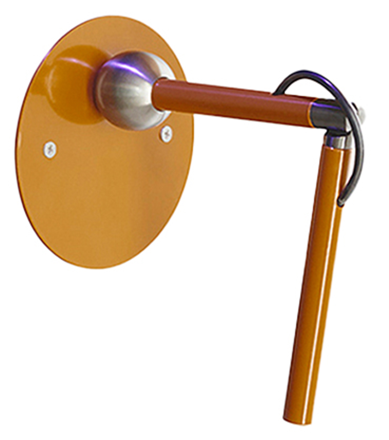 Tramite la testa orientabile, montata su una struttura anch’essa mobile, l’applique dirige la luce con precisione
e libera spazio sul piano
del comodino.
Calamaio di Oluce è composta da due sottili steli a sezione cilindrica in metallo laccato lucido collegati da un perno. Misura L max 30 cm e costa 654 euro. www.oluce.com Tramite la testa orientabile, montata su una struttura anch’essa mobile, l’applique dirige la luce con precisione
e libera spazio sul piano
del comodino.
Calamaio di Oluce è composta da due sottili steli a sezione cilindrica in metallo laccato lucido collegati da un perno. Misura L max 30 cm e costa 654 euro. www.oluce.com