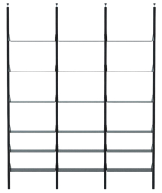 Si compone di 4 montanti e 18 ripiani (larghi 60 cm)
tutti in alluminio Vela di Sloop Arredi che misura L 194 x P 36,6 x H 234 cm e costa 1.814 euro. www.slooparredi.it Si compone di 4 montanti e 18 ripiani (larghi 60 cm)
tutti in alluminio Vela di Sloop Arredi che misura L 194 x P 36,6 x H 234 cm e costa 1.814 euro. www.slooparredi.it