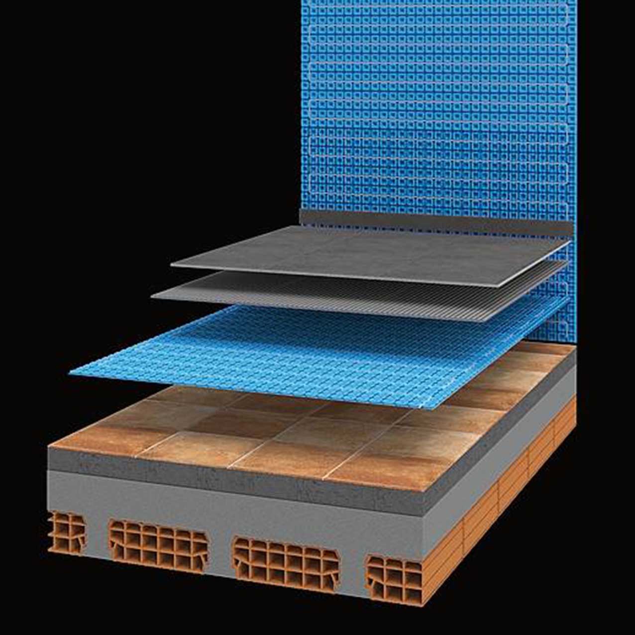 La membrana Prodeso Heat Grip 5 System di Progress Profiles ha una trama apposita
per la posa di cavi scaldanti.
Per 5 mq, costa 750 euro. www.progressprofiles.com La membrana Prodeso Heat Grip 5 System di Progress Profiles ha una trama apposita
per la posa di cavi scaldanti.
Per 5 mq, costa 750 euro. www.progressprofiles.com