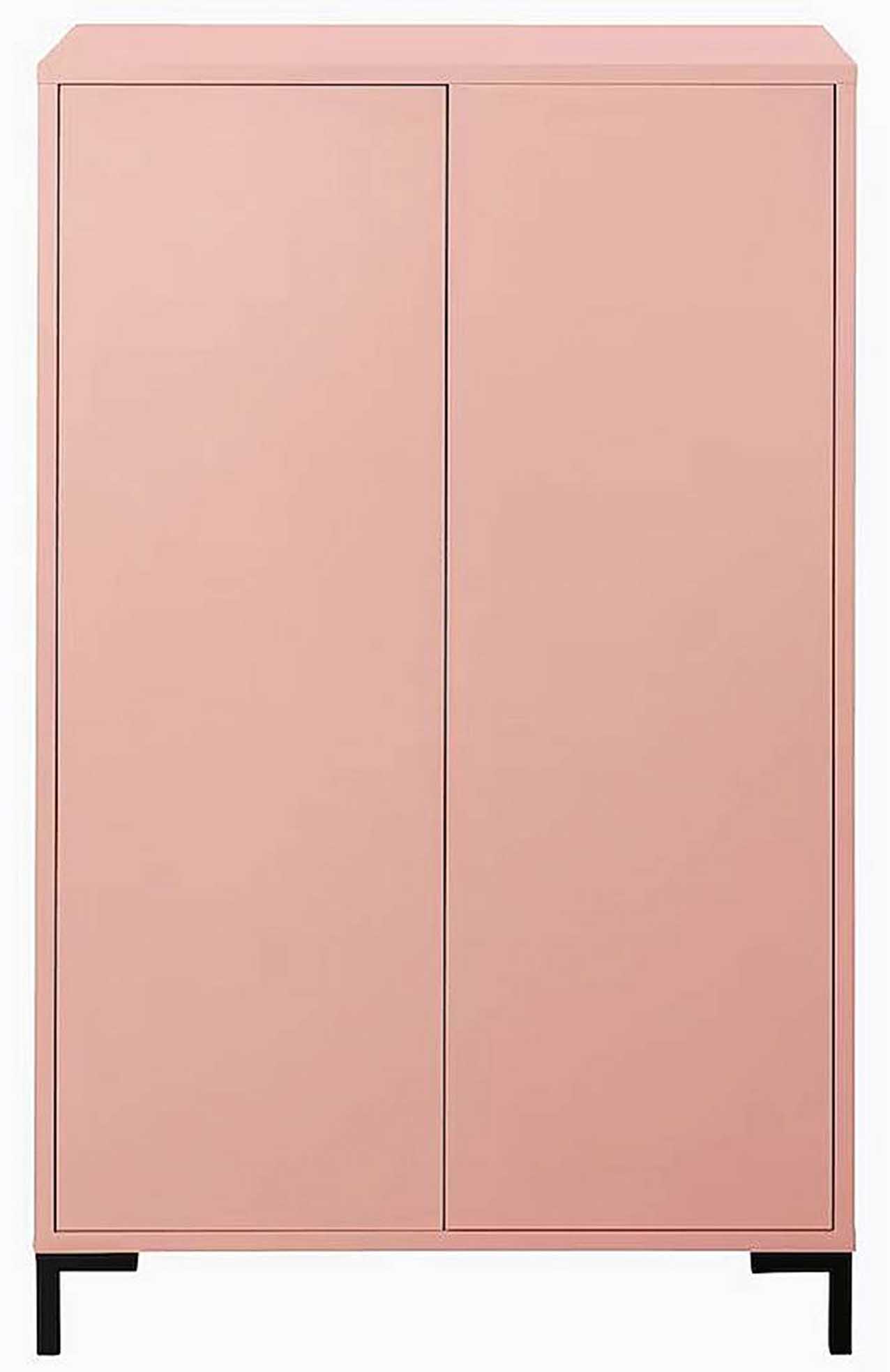 Il mobile organizer Verner di Really Nice Things, in vendita su HM, è pratico e funzionale grazie ai tre ripiani interni; la struttura e le ante sono in MDF color rosa. Misura L 75 x P 40 x H 122,5 cm e costa 449 euro. www2.hm.com