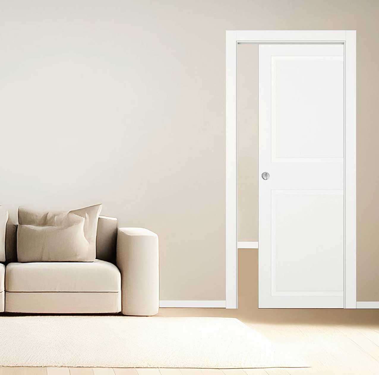 ESSENZIALE
Style di Leroy Merlin, qui in tinta bianca e nella dimensione di 70 x 210 cm, ha spessore di 44 mm e integra una serratura meccanica. La maniglia inclusa è tonda in finitura cromo satinato. Costa 299,90 euro. www.leroymerlin.it ESSENZIALE
Style di Leroy Merlin, qui in tinta bianca e nella dimensione di 70 x 210 cm, ha spessore di 44 mm e integra una serratura meccanica. La maniglia inclusa è tonda in finitura cromo satinato. Costa 299,90 euro. www.leroymerlin.it