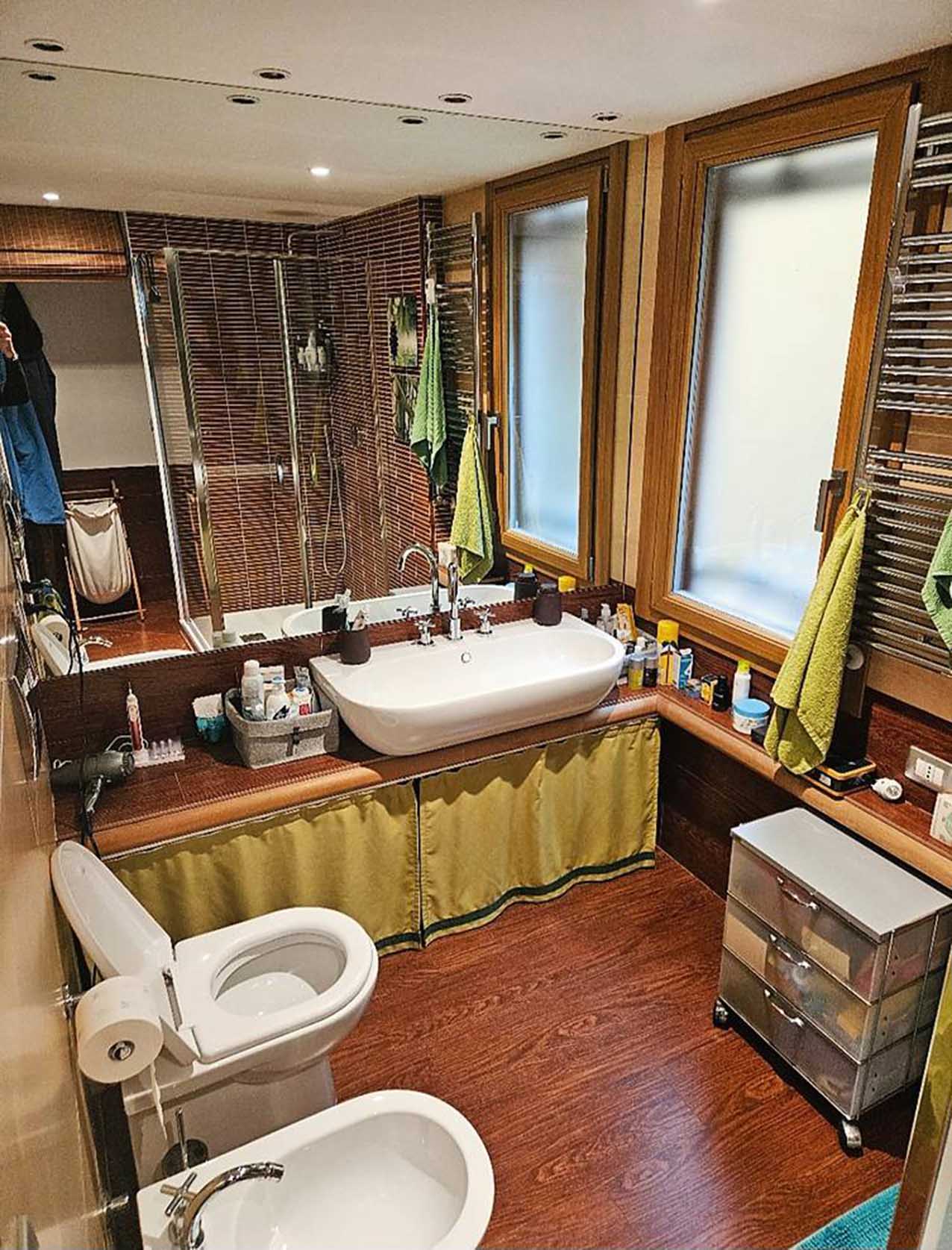 Prima del rinnovo del bagno Prima del rinnovo del bagno