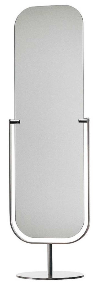 Disegnato da Jasper Morrison, Mirror di Cappellini ha la base e la struttura in nichel satinato, è bifrontale e a inclinazione regolabile. Misura L 46 x H 152 cm e costa 1.295 euro. www.cappellini.com Disegnato da Jasper Morrison, Mirror di Cappellini ha la base e la struttura in nichel satinato, è bifrontale e a inclinazione regolabile. Misura L 46 x H 152 cm e costa 1.295 euro. www.cappellini.com