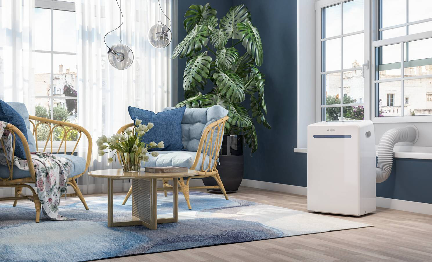 Si chiama Dolceclima Aira la nuova famiglia di climatizzatori portatili di Olimpia Splendid disponibile in tre taglie di potenza da 10 a 14.000 Btu/h per raffrescare ambienti fino a 110 mc in modo efficace ed efficiente (classe A). L’aria raffrescata con i Dolceclima Aira viene anche trattata attraverso un sistema a filtrazione a doppio stadio, che abbina al filtro antipolvere un filtro HEPA con un’efficacia del 99,9% sulle particelle PM 2.5 e del 99,7% sulle PM 0.3. Possono avere diverse modalità di funzionamento per ottimizzare il flusso d’aria (Auto Blue Air), risparmiare energia (Eco Mode), migliorare il benessere notturno (Sleep Mode) e differenti possibilità di controllo: comandi a bordo macchina, telecomando e mobile app OS Home. Aira14, prezzo 479 euro www.olimpiasplendid.it