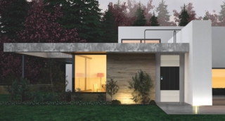 Dierre porta blindata Next Elettra
versione Sleek con rivestimento New Ceramic Line