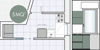 esperto cucina 5mq e sezione
