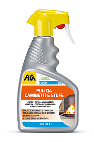 La schiuma detergente spray FUEGO di FILA Solutions è formulata specificatamente per la pulizia dei vetri e dei rivestimenti delle stufe e dei caminetti. Con ingredienti biodegradabili, agisce rapidamente senza sgocciolare o lasciare aloni. Inoltre, può essere utile per rimuovere lo sporco intenso dei grassi di combustione da forni, griglie, strutture di barbecue in mattoni o in pietra naturale e diversi materiali (vetro, cotto, pietra e agglomerati, gres, cemento, ceramica, acciaio). www.filasolutions.com