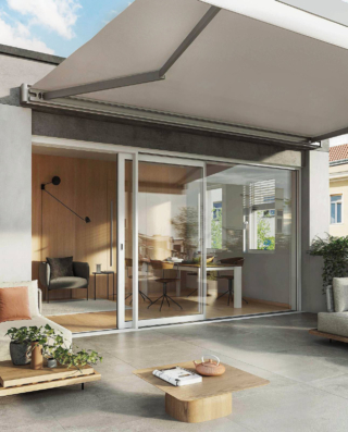 Gli scorrevoli in alluminio ASE 80.HI (High Insulation) di Schüco Italia coniugano profili ultrasottili e grandi superfici vetrate, fino a 3,5 x 3,5 metri. Ottimi i livelli di isolamento termico (Uw fino a 0,99 W/m²K) e abbattimento acustico fino a 43 dB. Si realizzano su misura, prezzo su preventivo. www.schueco.it Gli scorrevoli in alluminio ASE 80.HI (High Insulation) di Schüco Italia coniugano profili ultrasottili e grandi superfici vetrate, fino a 3,5 x 3,5 metri. Ottimi i livelli di isolamento termico (Uw fino a 0,99 W/m²K) e abbattimento acustico fino a 43 dB. Si realizzano su misura, prezzo su preventivo. www.schueco.it