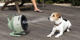 ventilatore con raffrescatore di shark