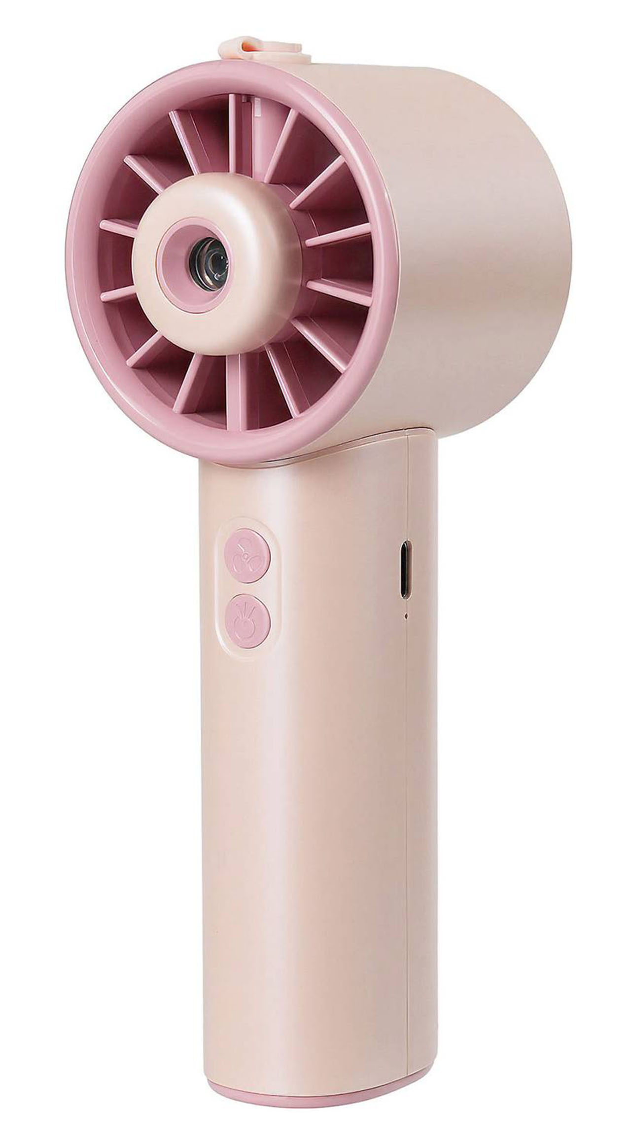 Pratico, il ventilatore portatile Lady Air Cooler di Elec Trust con nebulizzatore garantisce una ventata di freschezza ovunque venga utilizzato. Ha batteria al litio integrata che ne permette il trasporto ovunque si sia. Grazie al suo peso ridotto, sta in borsetta. È regolabile su tre velocità. Prezzo 17,90 euro. www.qvc.it