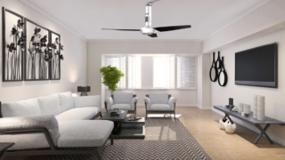 La collezione Nordik Air Design di Vortice è composta da ventilatori da soffitto reversibili a tre pale. La gamma integra pale in fibra di carbonio, illuminazione LED e telecomando a radiofrequenza, con l’obiettivo di coniugare prestazioni, comfort, silenziosità e cura formale. Sono disponibili modelli configurabili in differenti dimensioni e finiture, con versioni dotate di illuminazione LED a tre modalità e telecomando integrato per la gestione della velocità, del senso di rotazione, della luce e del timer di spegnimento. Da 140 cm, prezzo a partire da 2.974 euro. www.vortice.it