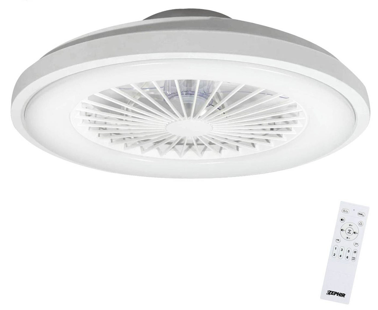 Il ventilatore da soffitto con plafoniera Led di Arteleta integra ventilazione ed illuminazione. Ha sette pale trasparenti e sei velocità selezionabili per assicurare una distribuzione dell’aria uniforme ed efficace, con un volume d’aria in uscita fino a 131 mc/min. Il flusso luminoso fino a 3.400 lumen e la funzione dimmer permettono di modulare intensità e atmosfera, garantendo il giusto equilibrio tra funzionalità e comfort visivo. Ha funzione reverse e la gestione è semplice e intuitiva grazie al telecomando in dotazione. Ø 48,5 cm. Prezzo 176 euro. www.arteleta.it