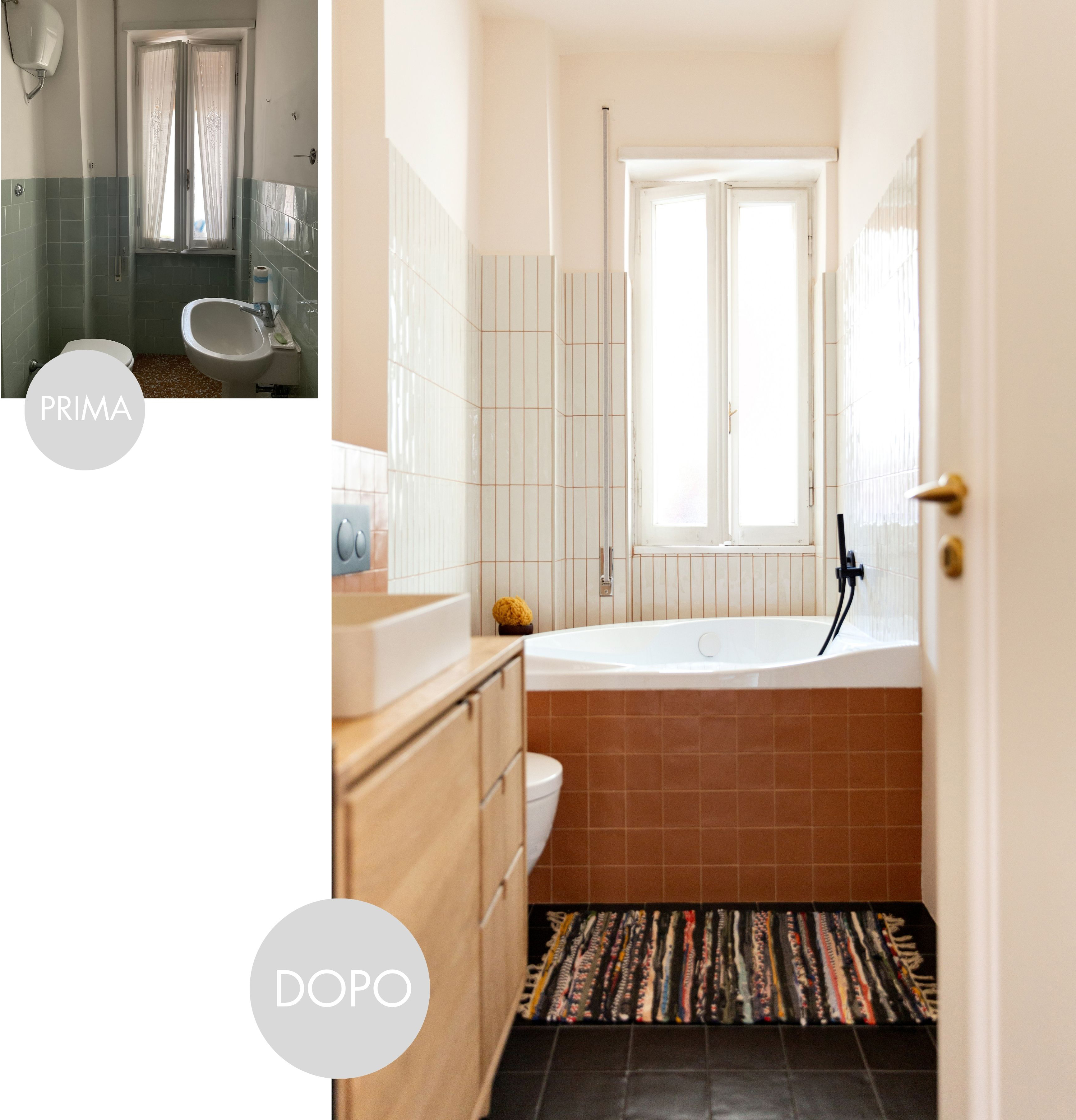 Prima e Dopo bagno