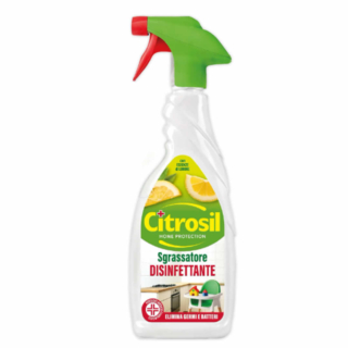 Lo sgrassatore Citrosil ha potere disinfettante: elimina virus, batteri e cattivi odori sgrassando a fondo le superfici. Prezzo: 2,95 euro su amazon.it Lo sgrassatore Citrosil ha potere disinfettante: elimina virus, batteri e cattivi odori sgrassando a fondo le superfici. Prezzo: 2,95 euro su amazon.it