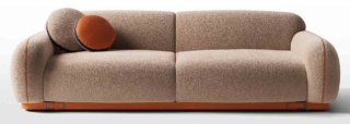 Piumotto di Busnelli, evergreen del 1973, ha una cinghia con fibbia alla base che richiama il mondo della moda. Il rivestimento, dai dettagli artigianali e sfoderabile, è disponibile di tessuto o di pelle. Misura L 260 x P 112 x H 72 cm. Prezzo su richiesta. Piumotto di Busnelli, evergreen del 1973, ha una cinghia con fibbia alla base che richiama il mondo della moda. Il rivestimento, dai dettagli artigianali e sfoderabile, è disponibile di tessuto o di pelle. Misura L 260 x P 112 x H 72 cm. Prezzo su richiesta.