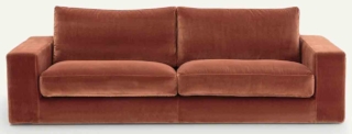 Skander di La Redoute, a 3 posti, è rivestito di velluto 100% poliestere, sfoderabile. Misura L 217 x P 105/228 x H 78 cm. www.laredoute.com Skander di La Redoute, a 3 posti, è rivestito di velluto 100% poliestere, sfoderabile. Misura L 217 x P 105/228 x H 78 cm. www.laredoute.com