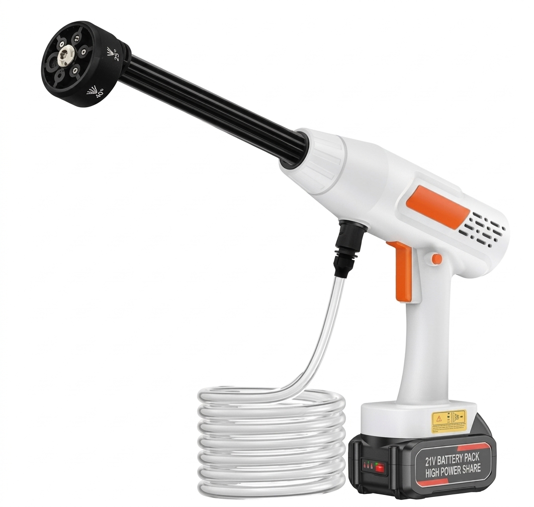 È portatile l'idropulitrice
a batteria Stanley in vendita sul sito di Leroy Merlin. Ha pressione massima di 60 bar, ugello 6 in 1, tubo da 5 metri, spruzzatore di schiuma per
auto. A prezzo pieno, fuori promozione, costa
126 euro. È portatile l'idropulitrice
a batteria Stanley in vendita sul sito di Leroy Merlin. Ha pressione massima di 60 bar, ugello 6 in 1, tubo da 5 metri, spruzzatore di schiuma per
auto. A prezzo pieno, fuori promozione, costa
126 euro.