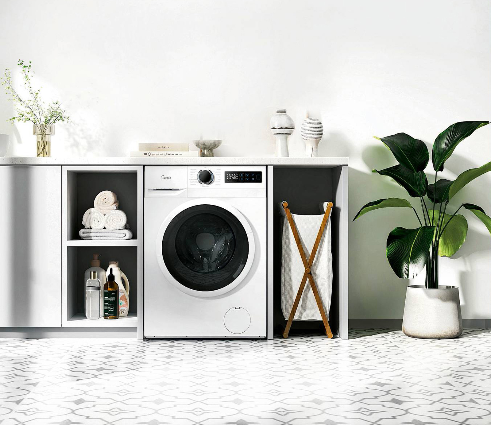 La tecnologia Turbo Wash riduce
fino al 50% la durata del ciclo.La lavatrice MF110W80BA10/W-IT di Midea è in classe energetica A. Con capacità di carico di 8 kg,
è dotata di 15 programmi ottimizzati. Misura
L 60 x P 54 x H 85 cm e costa 349 euro. La tecnologia Turbo Wash riduce
fino al 50% la durata del ciclo.La lavatrice MF110W80BA10/W-IT di Midea è in classe energetica A. Con capacità di carico di 8 kg,
è dotata di 15 programmi ottimizzati. Misura
L 60 x P 54 x H 85 cm e costa 349 euro.