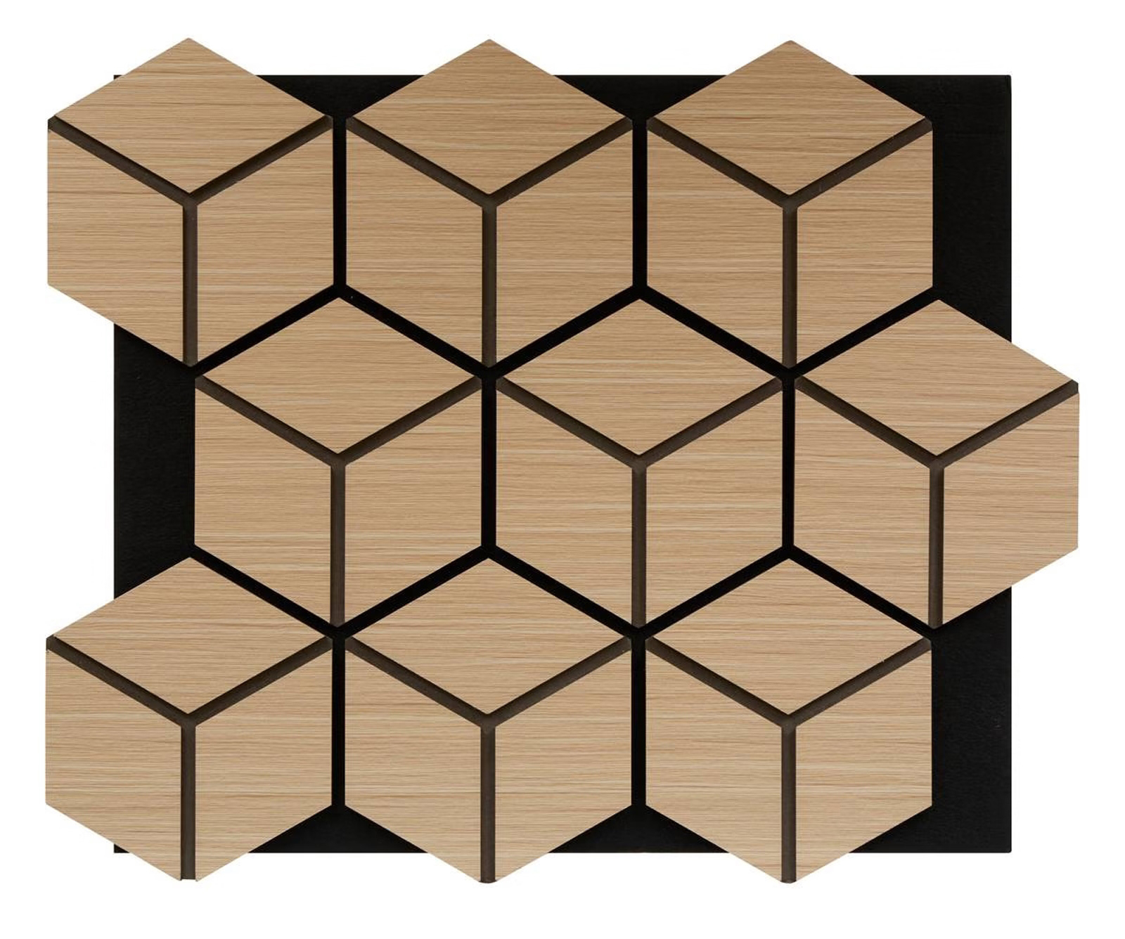 In feltro e Mdf effetto quercia, il pannello Illustra di Deghi è perfetto per comporre una boiserie fonoisolante a parete. Un modulo misura L 57 x H 69 cm. Il set di 12 pezzi costa 268 euro. www.deghi.it In feltro e Mdf effetto quercia, il pannello Illustra di Deghi è perfetto per comporre una boiserie fonoisolante a parete. Un modulo misura L 57 x H 69 cm. Il set di 12 pezzi costa 268 euro. www.deghi.it